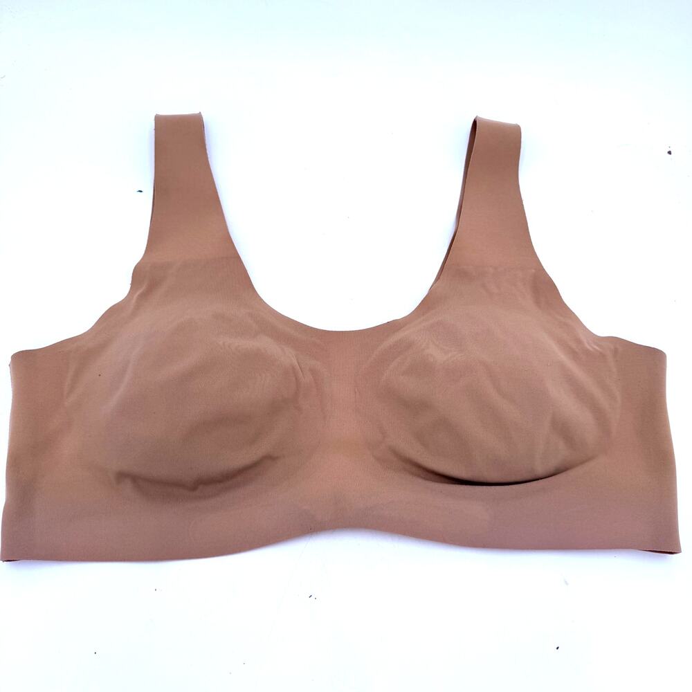 Knix Wireless Nude LuxeLift Breathable Seamless Pullover Bra Size XXL